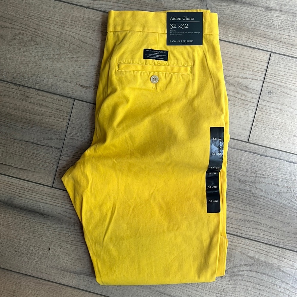 Yellow slacks